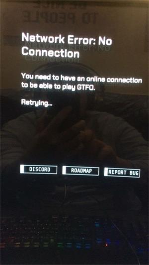 Gtfo network error no connection что делать