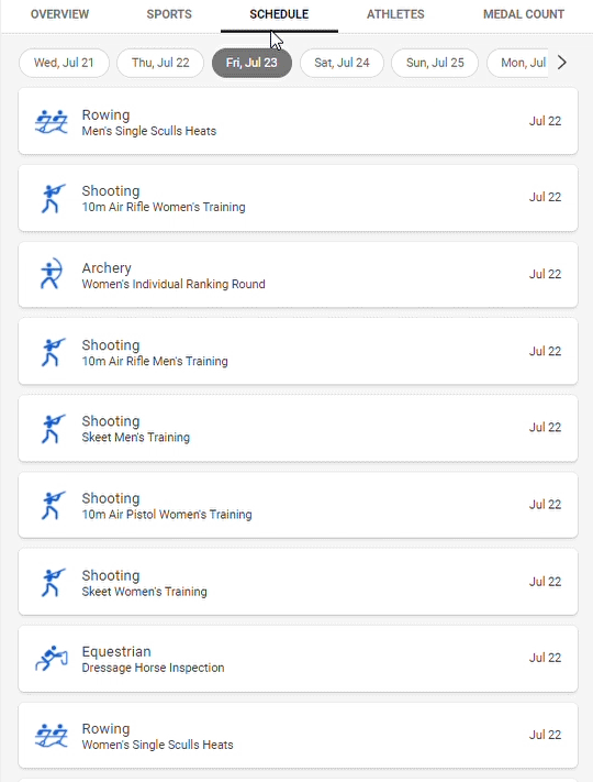 Bing推新体验：帮你追踪东京奥运会动态和相关信息NG体育(图2)