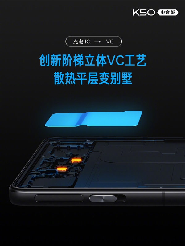 找不到缺点的旗舰！Redmi K50 电竞版正式发布：散热上天了