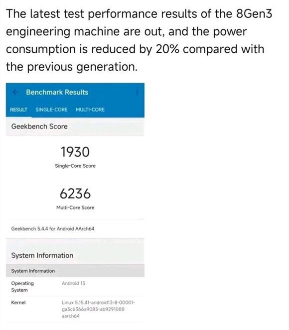 骁龙 8 Gen3 极客台