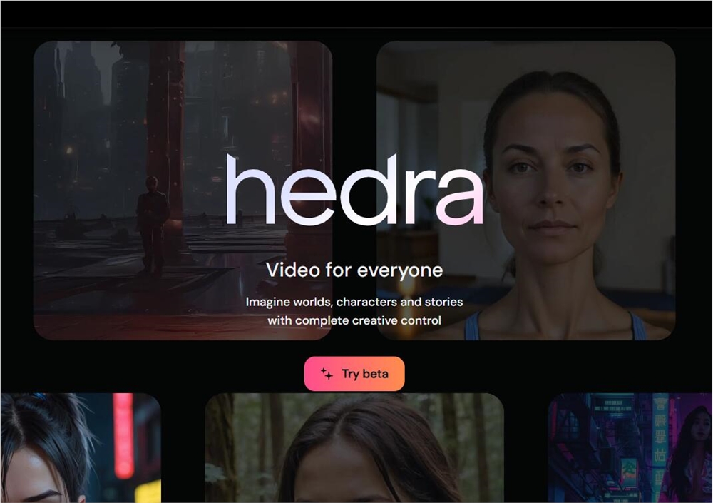 Hedra's Character-1 Now Open for Use: Generate Singing Videos from Text and Images