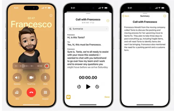 Apple iOS 18.1 Developer Beta Released: New AI Call Recording and Transcription Features