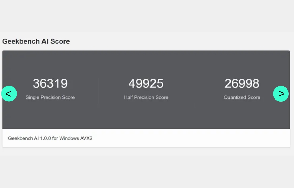 Geekbench ने नया AI बेंचमार्क परीक्षण शुरू किया, जो उपकरणों की AI कार्यों को संसाधित करने की क्षमता का मूल्यांकन करता है