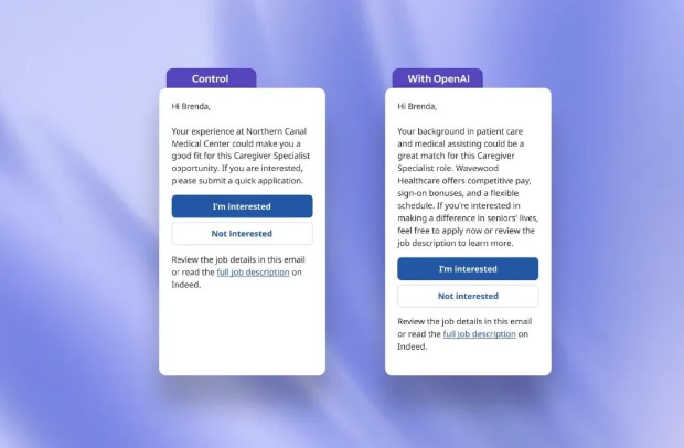 Indeed与OpenAI合作：求职过程变得更加精准和人性化