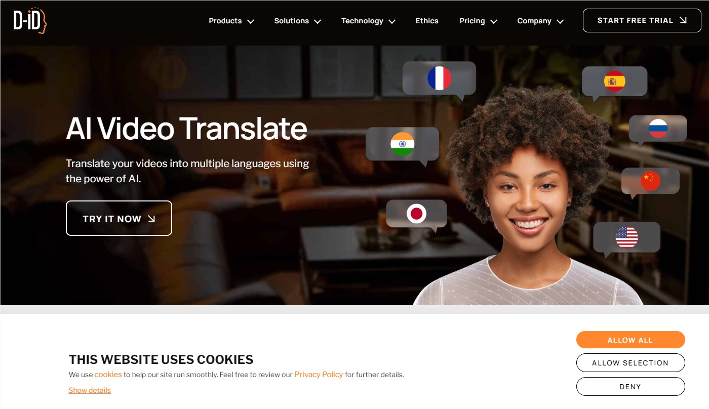 D-ID Launches AI Video Translation Tool: Achieves Voice Cloning and Lip Syncing Supporting 30 Languages