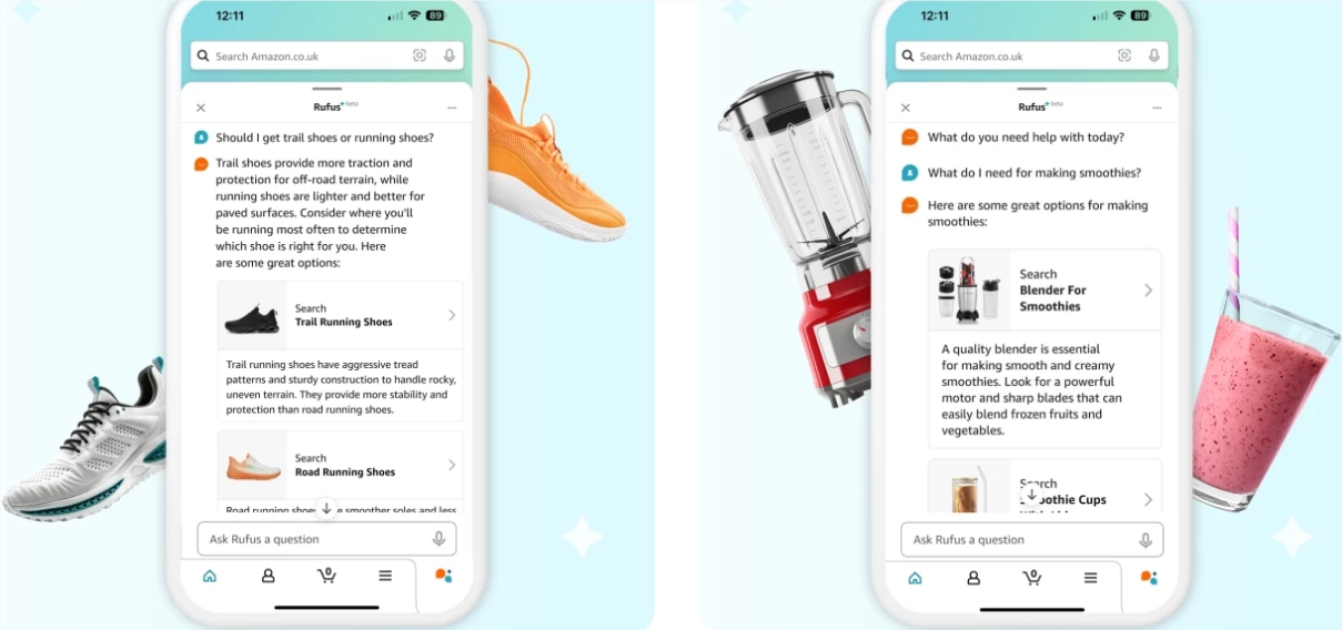 Amazon Launches New AI Shopping Assistant Rufus in the UK for an Effortless Shopping Experience