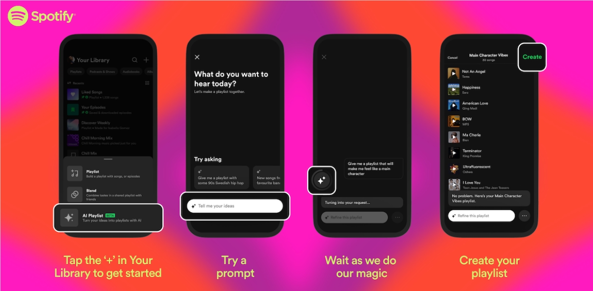 Spotify's AI Playlist Feature Now Launched in Multiple Countries including the US