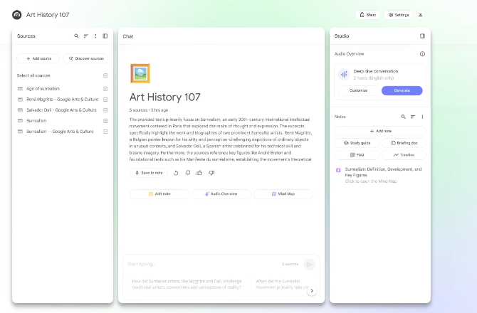 NotebookLM 推出公共共享功能，让笔记分享更便捷
