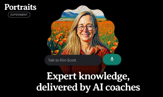 Google's Major New Release! Portraits Allows You to Talk with Virtual Experts and Unlock Secrets of Communication and Leadership