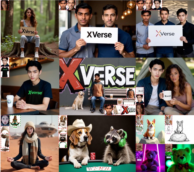 ByteDance Releases Innovative Image Synthesis Technology XVerse: Independent and Precise Control over Multiple Individuals