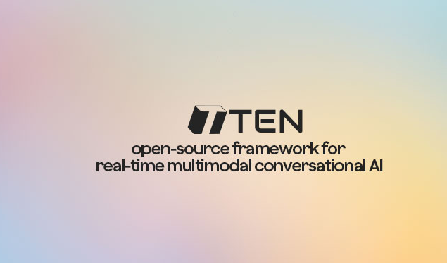TEN Agent Open Source TEN VAD and Turn Detection Enable Ultra-Low Latency for Speech AI