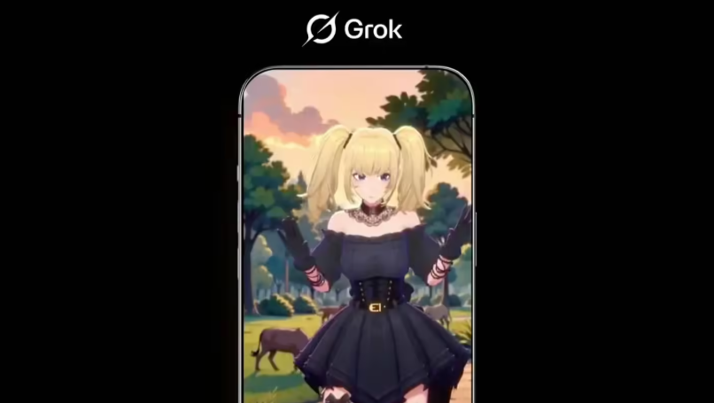 Musk Announces a Major Update! Grok Launches New Anime AI Companion Feature, Celebrations for Otaku Players!
