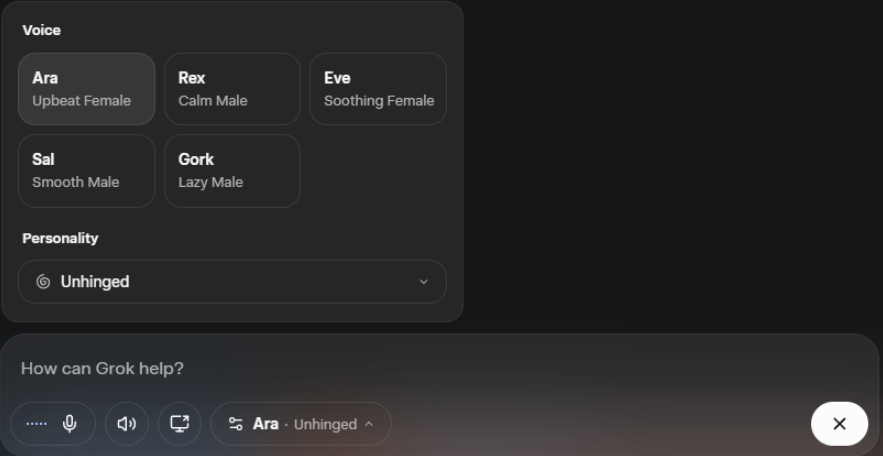 xAI Launches New Features! Grok Web Version Voice Mode Opens, Challenging ChatGPT to New Heights
