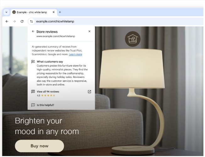Google Chrome Launches AI-Powered Store Summaries to Help U.S. Shoppers