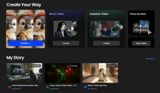 OpenArt Launches One-Click Story Feature, Sparking a New Trend in Brain Rot Videos