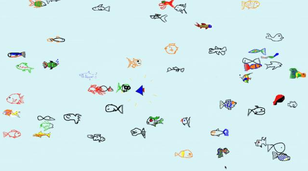 La locura de dibujar peces en todo el mundo ¡Millones de internautas se obsesionan con este juego de inteligencia artificial! Un simple boceto se convierte en un pez vivo