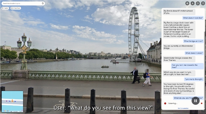 Blind People Can Also See Street Scenes? Google's New AI System Makes Virtual Exploration Accessible, Marking a Key Step in Technology for Good