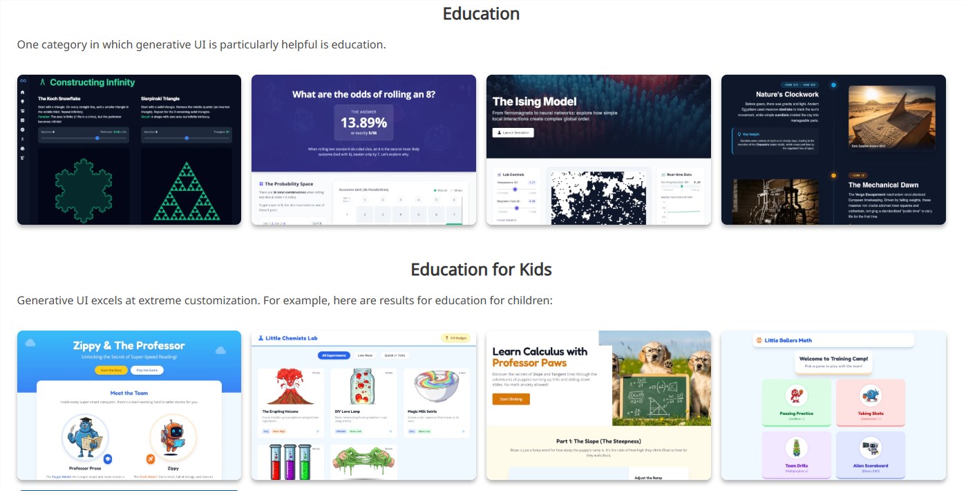 Google Launches Generative UI: AI Will Generate Interactive Interfaces in Real Time