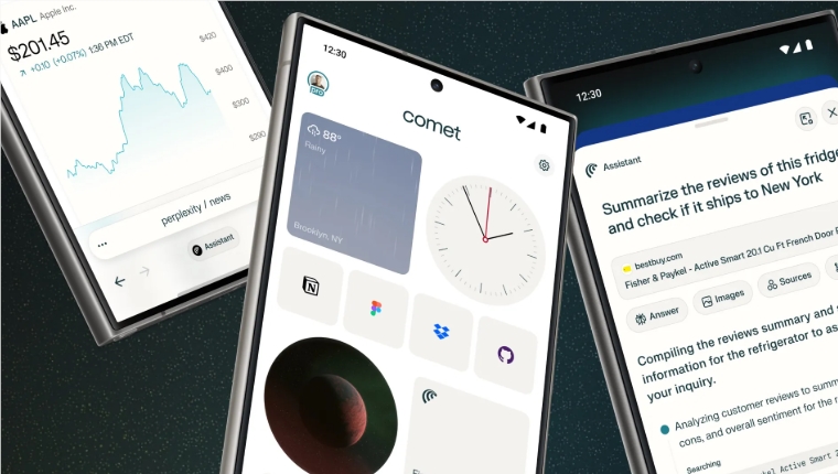 Perplexity's AI Browser Comet Officially Launches on Android, Powerful Features Attract Attention