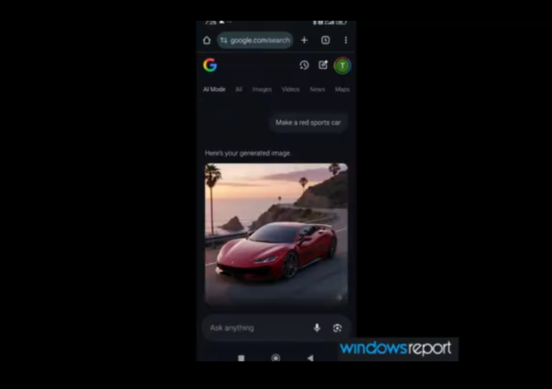 Google Adds AI Image Generation Feature to Canary Version of Chrome for Android