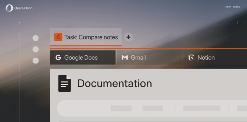Opera Neon Browser Major Update: 1-Minute Research Report + One-Tap Switch to Gemini 3 + Instant Writing in Google Docs
